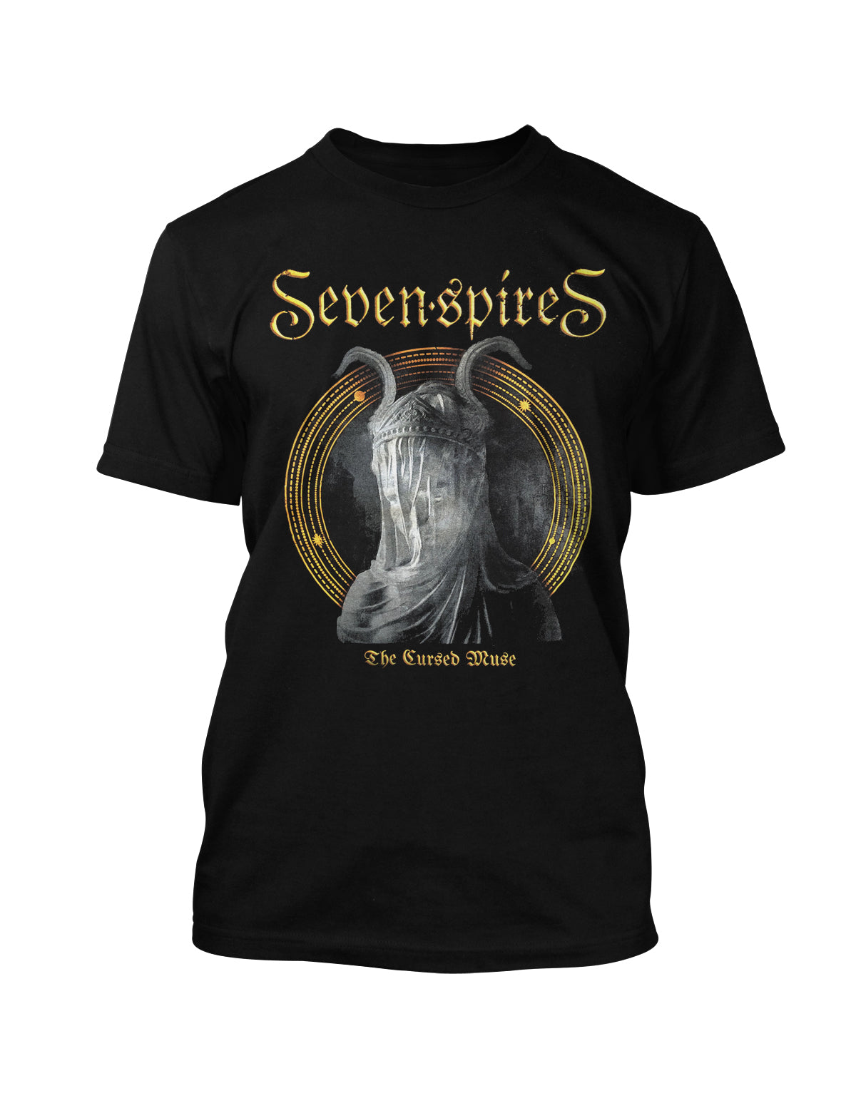 Seven Spires - "The Cursed Muse" - T-Shirt
