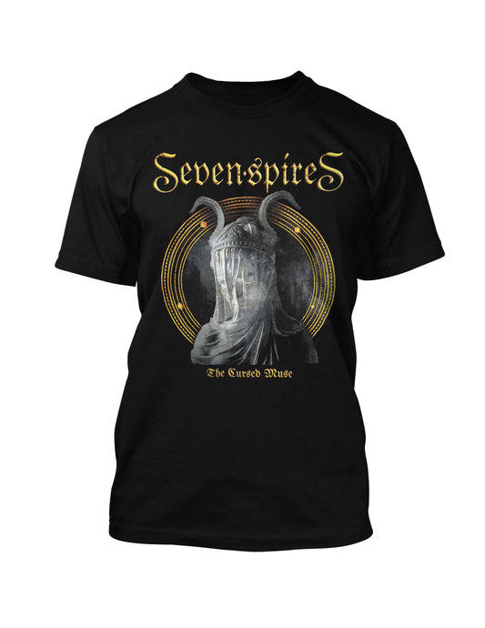 Seven Spires - "The Cursed Muse" - T-Shirt
